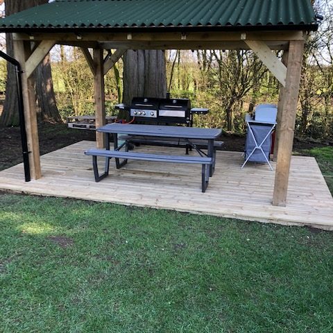 Glamping Pods at Tall Pines Park